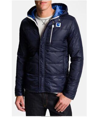 G-STAR MENS QUILTED SHIRT JACKET